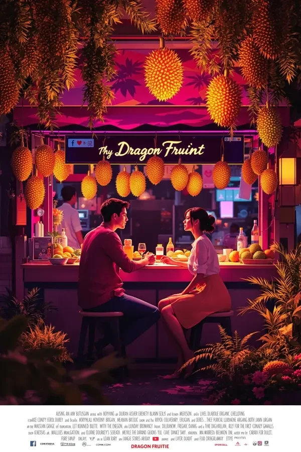 榴莲摊的告白 - 榴莲之恋海报 榴莲摊的告白 榴莲之恋 越南电影 南洋风情 东南亚文化