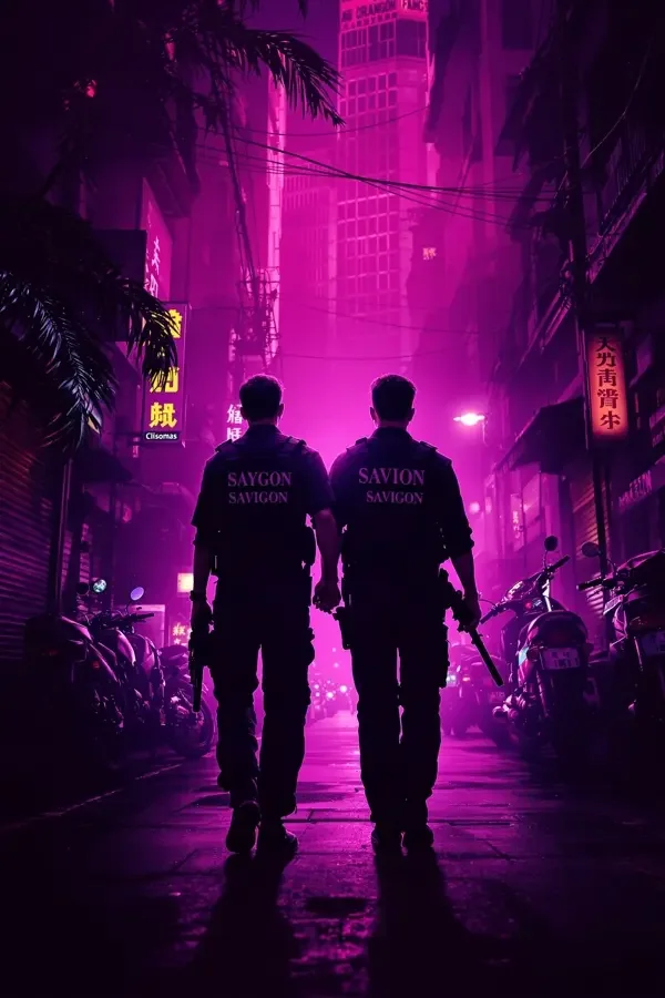 暗夜行动 - 西贡保镖海报 暗夜行动 西贡保镖 越南电影 南洋风情 东南亚文化