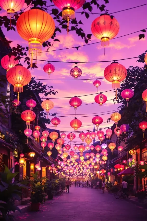会安灯笼 - 越南电影海报 会安灯笼 越南电影 越南电影 南洋风情 东南亚文化
